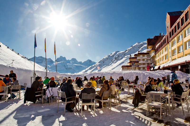 Hotel Europa un fin de semana de diciembre