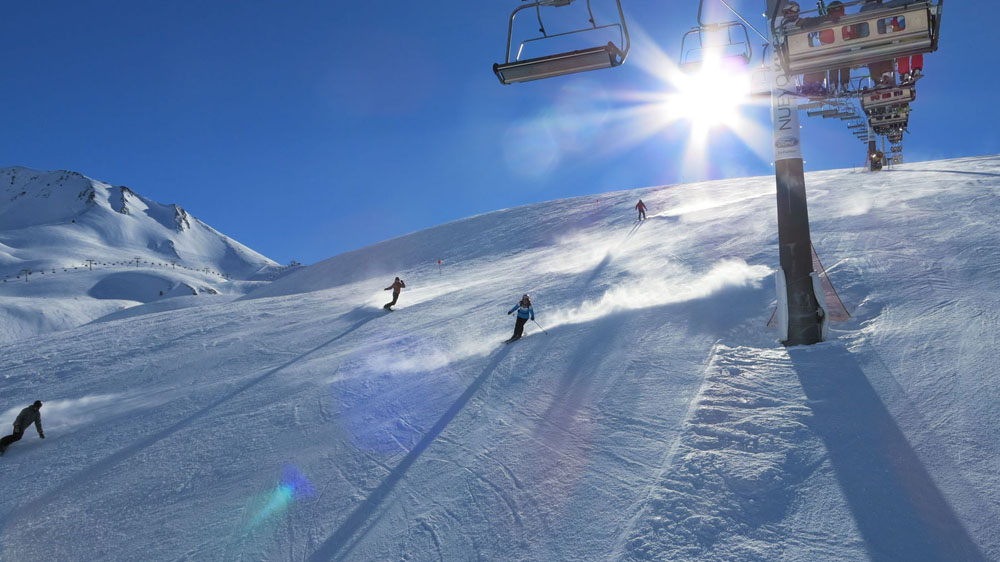 San Valentín en la nieve